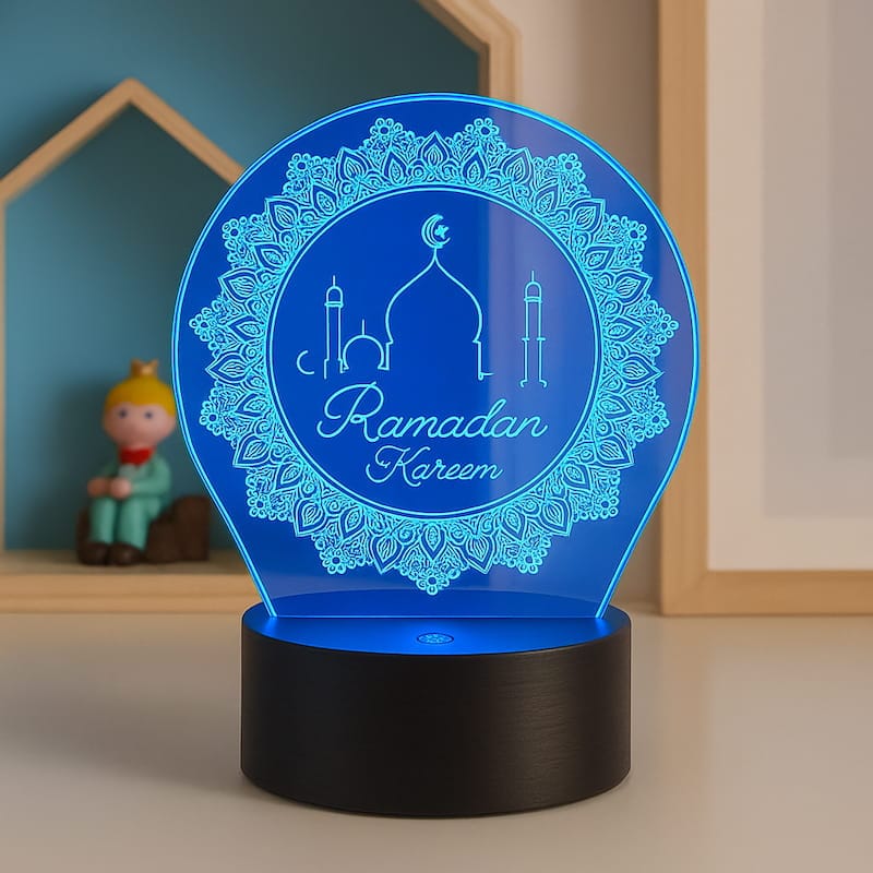 Koran 3D Nachtlamp 7 Kleuren Led Nachtlampen