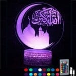Koran Maan en Moskee Nachtlampje Nachtlampen