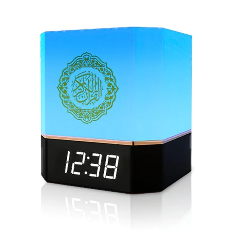 Koranische Klok met Bluetooth Luidspreker Nachtlampje Nachtlampen