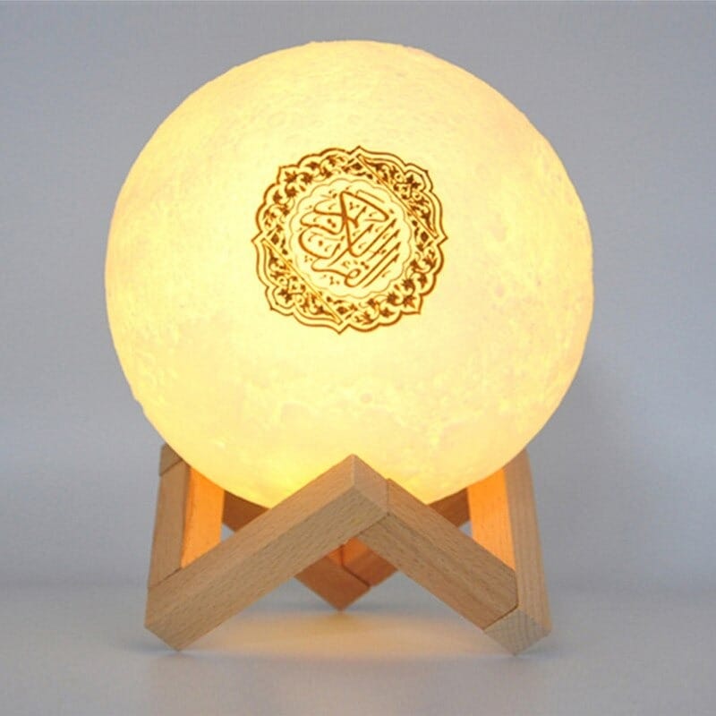 Koranische Maan Nachtlampje Met Bluetooth 15 cm Nachtlampen