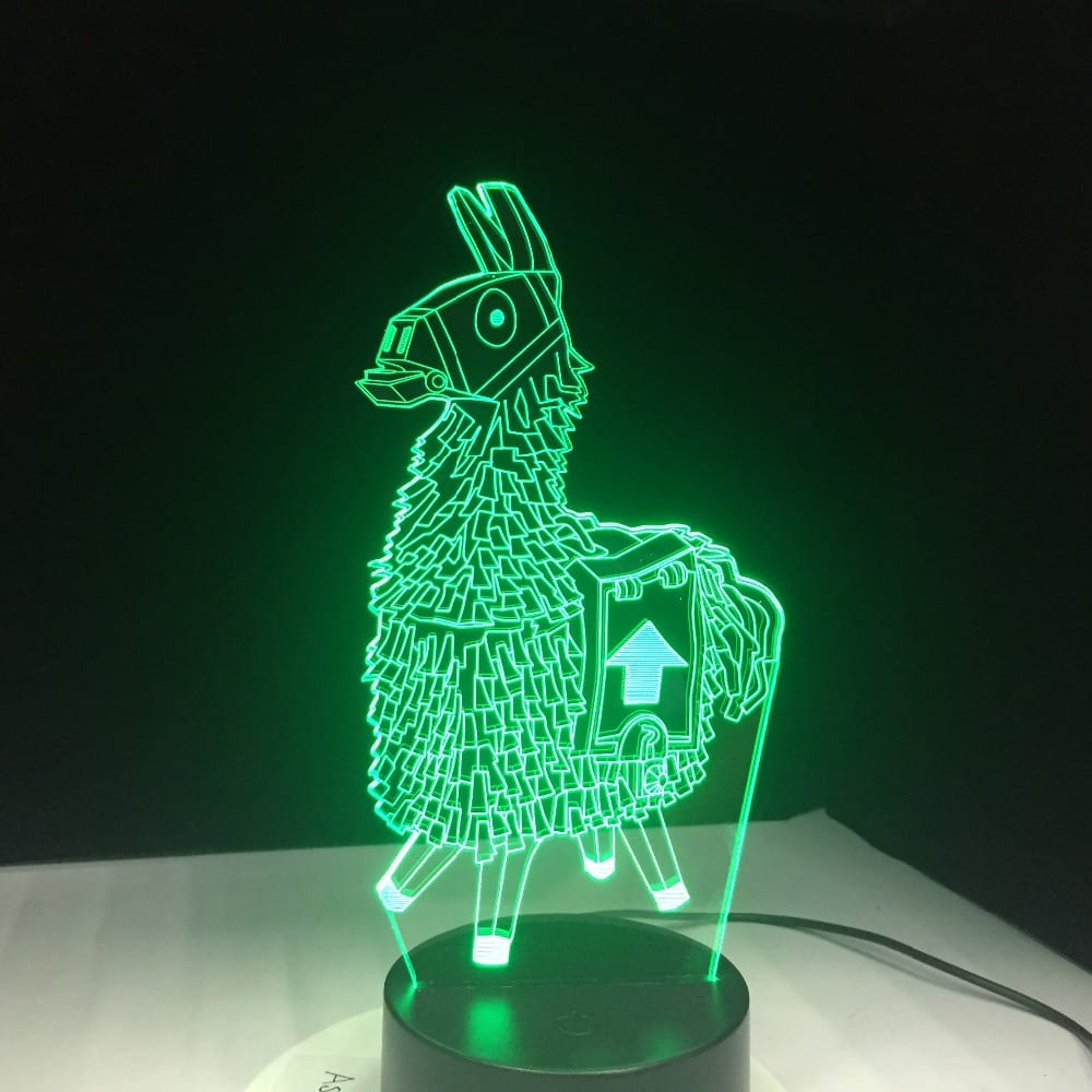 Lama LED Nachtlampje 20 cm Kleuren Nachtlampen