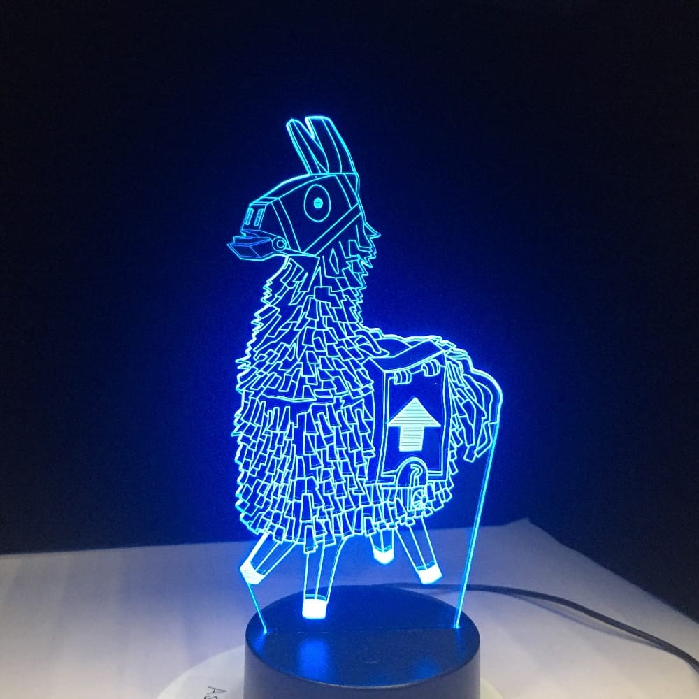 Lama LED Nachtlampje 20 cm Kleuren Nachtlampen