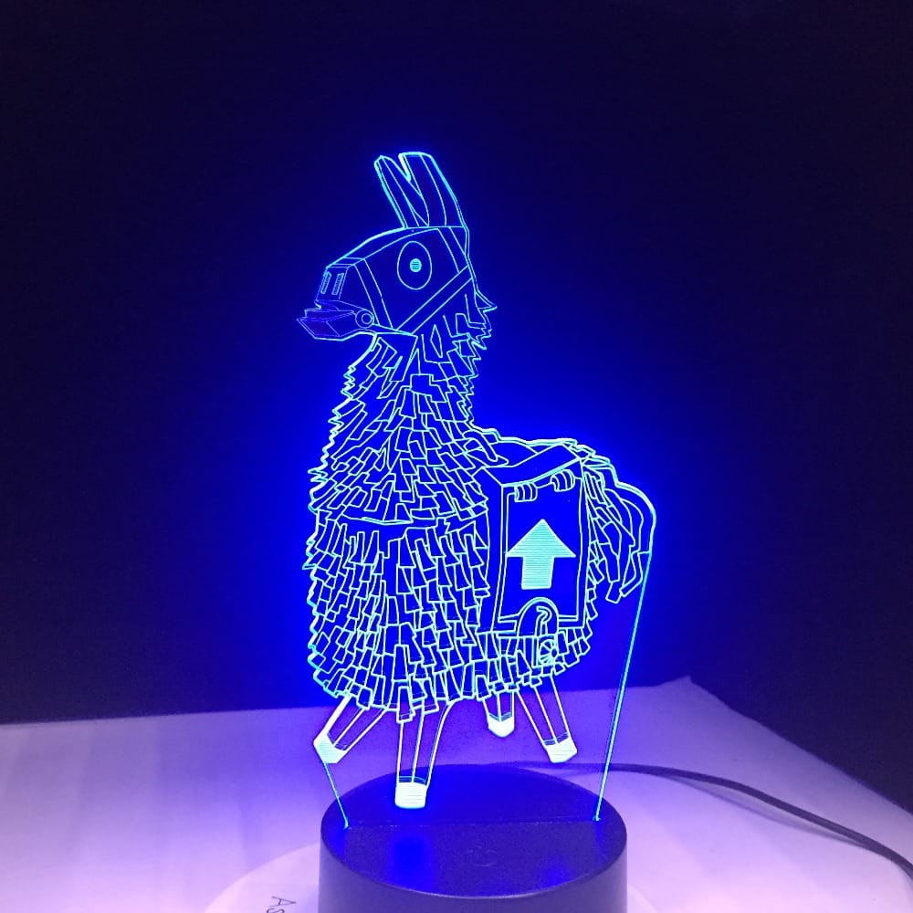 Lama LED Nachtlampje 20 cm Kleuren Nachtlampen