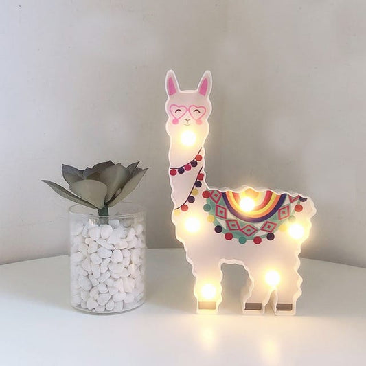 Lama Wandlamp LED-lamp 20x22cm Nachtlampen