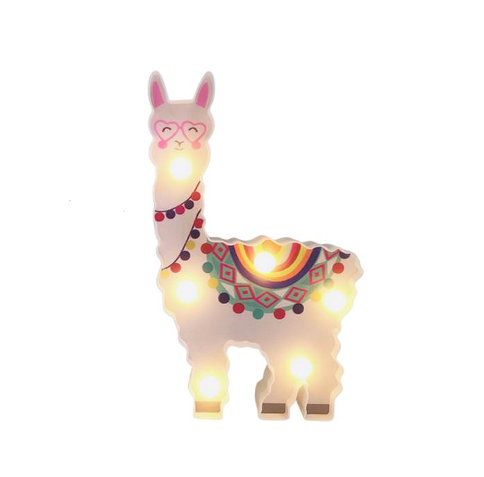Lama Wandlamp LED-lamp 20x22cm Nachtlampen