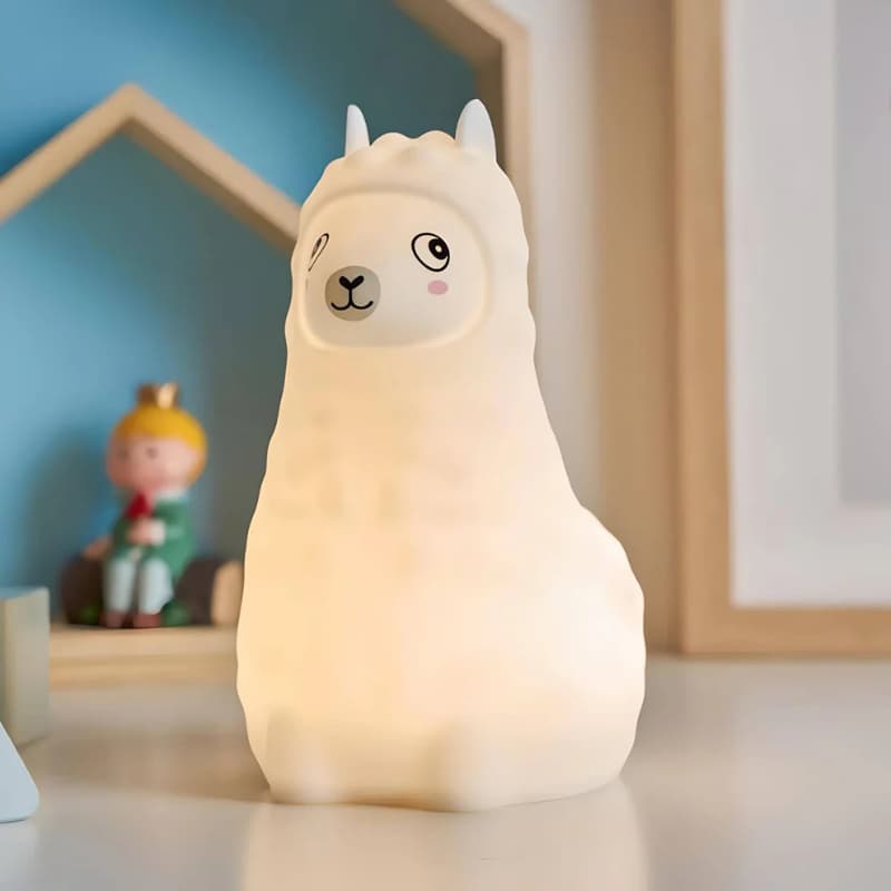 LamaLuz Nachtlampje Zacht Licht USB Nachtlampen