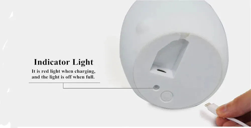 LamaLuz Nachtlampje Zacht Licht USB Nachtlampen