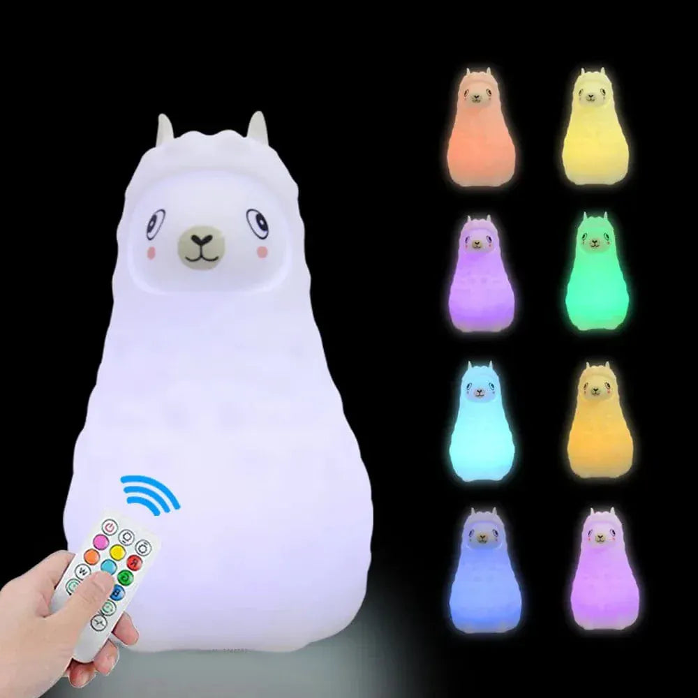 LamaLuz Nachtlampje Zacht Licht USB Nachtlampen