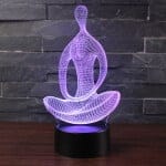 3D LED Wijze Man Lamp Kleurig Nachtlampen