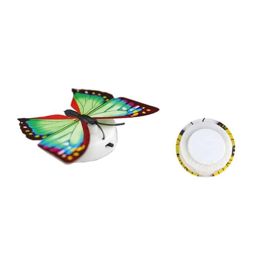LED Vlinderlamp 3,6x7x2 cm Nachtlampen
