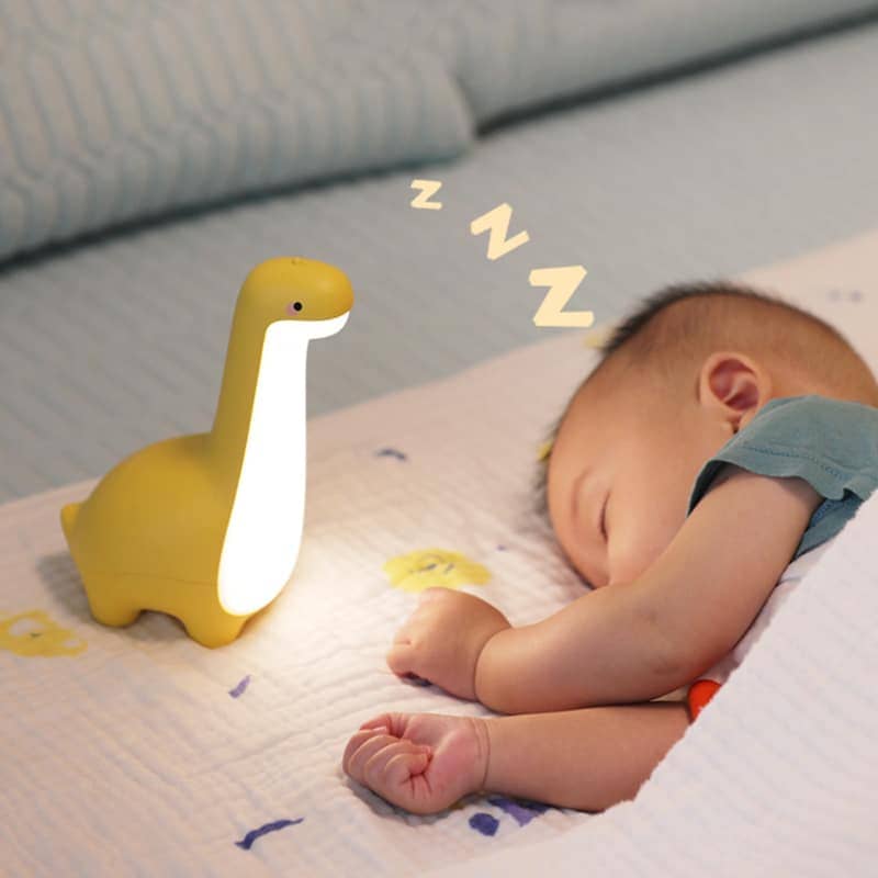 Langnekdinosaurus Nachtlampje Nachtlampen
