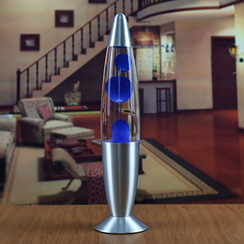 Lava Magma Lamp Nachtlampje 33x13x8.5 cm Retro Stijl Kleurig Nachtlampen