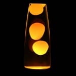 Lava Magma Lamp Nachtlampje 33x13x8.5 cm Retro Stijl Kleurig Nachtlampen