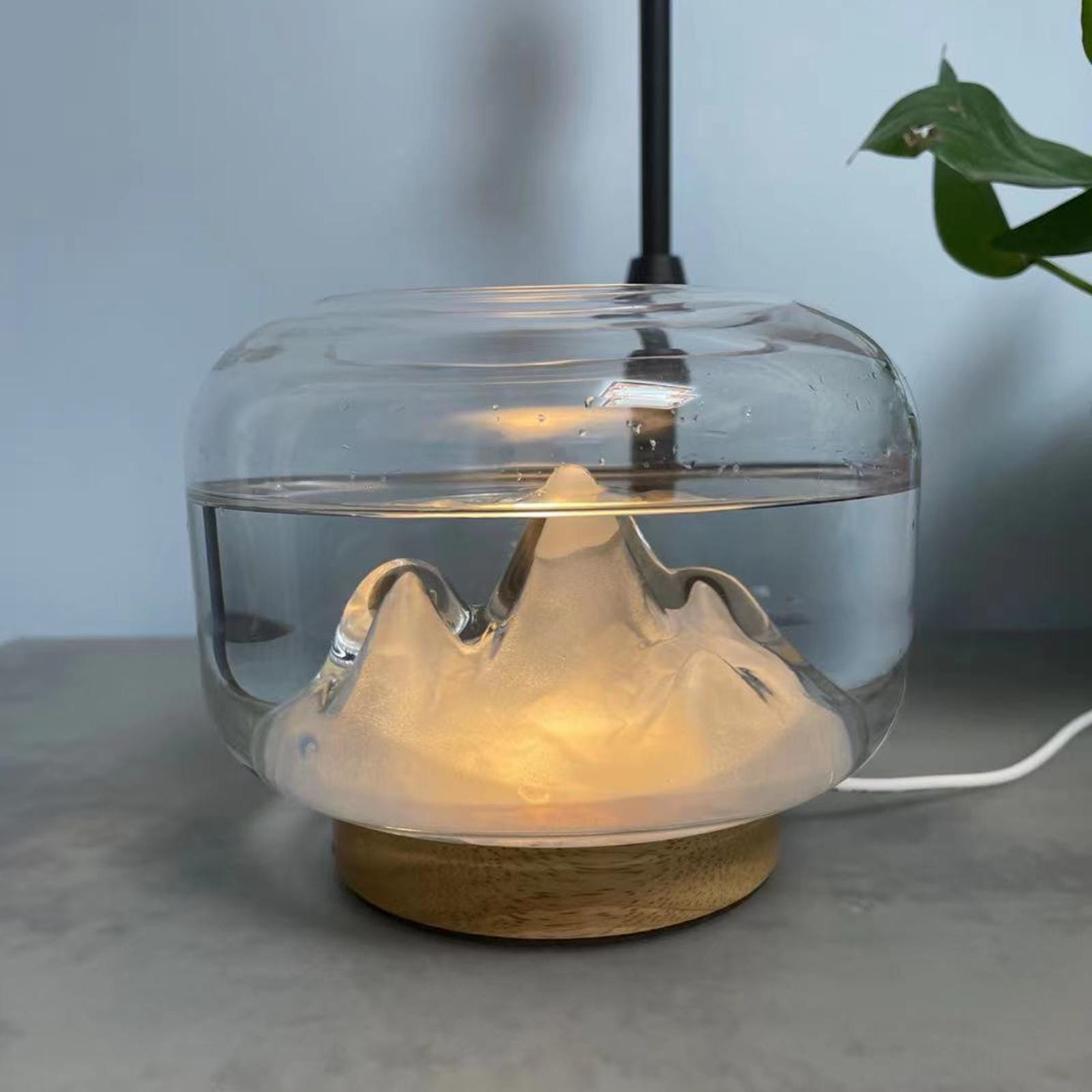 LED Aquarium Bergnachtlampje Nachtlampen