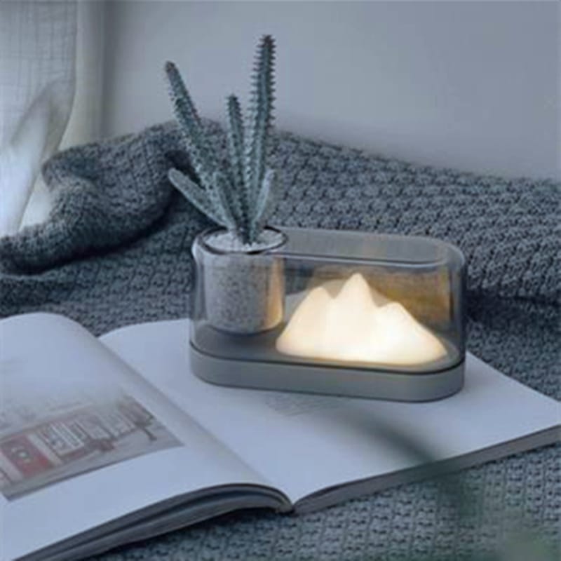 LED Berg Nachtlampje 18x9x7 cm Voor Baby Kamer Met Warme Gloed Nachtlampen