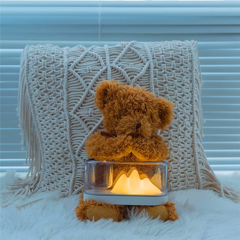 LED Berg Nachtlampje 18x9x7 cm Voor Baby Kamer Met Warme Gloed Nachtlampen
