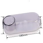 LED Berg Nachtlampje 18x9x7 cm Voor Baby Kamer Met Warme Gloed Nachtlampen