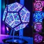 LED Dodecaëderlamp 20x20 cm Nachtlampen