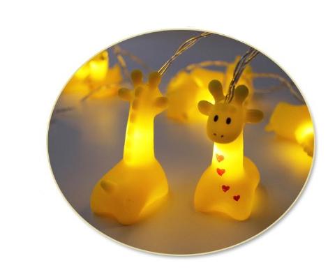 LED Giraffe Lichtsnoer Nachtlampje Nachtlampen