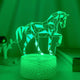 LED Illusiepaard Nachtlampje 16x14cm