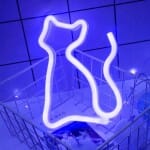 LED Kat Lichtpaneel 23.5x17 cm Nachtlampen