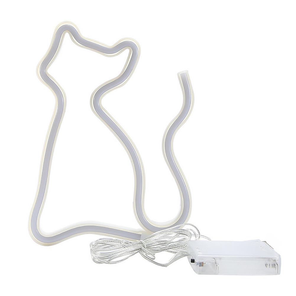 LED Kat Lichtpaneel 23.5x17 cm Nachtlampen