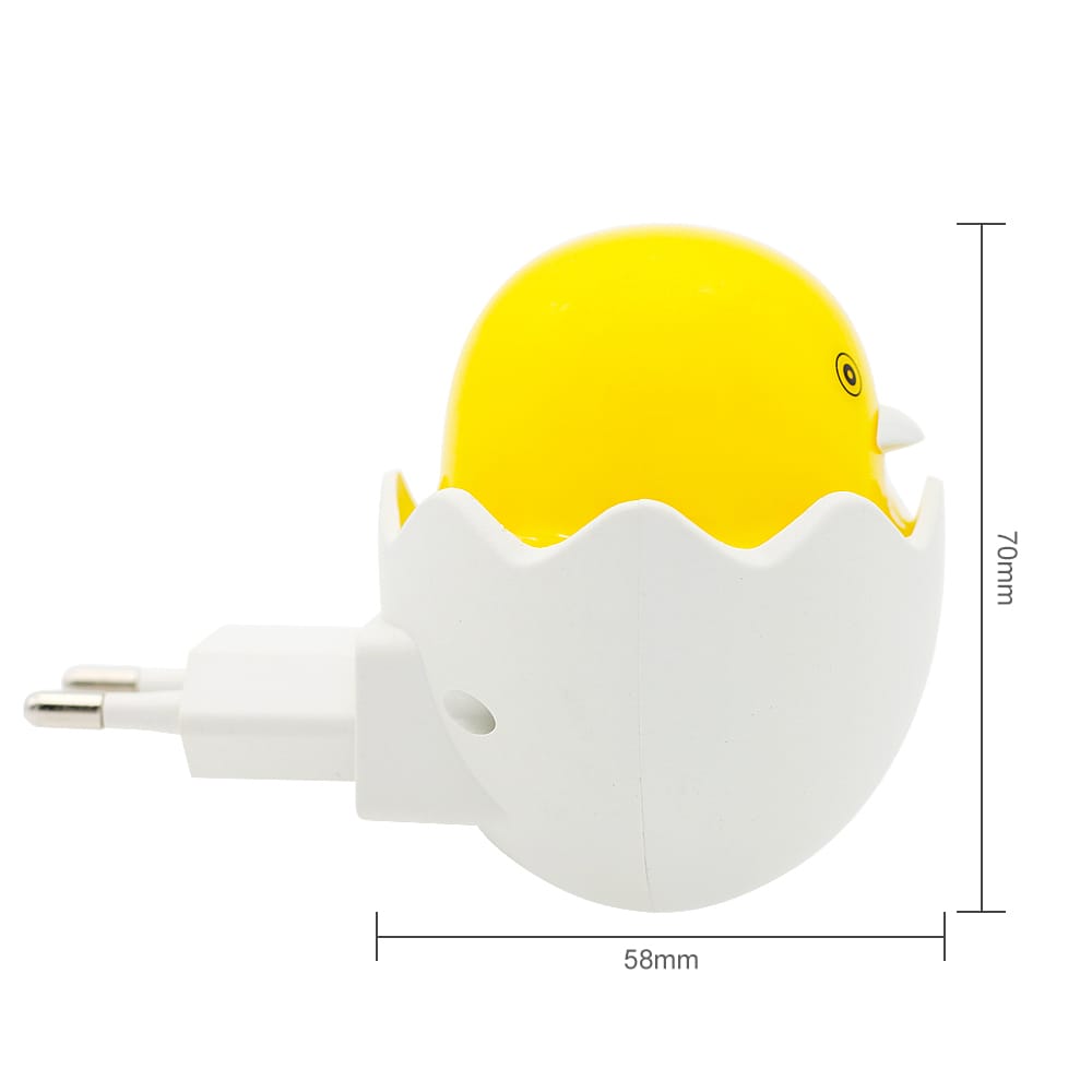 Led Kleine Kuiken Wandlamp Geel Warm Licht Nachtlampen