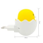 Led Kleine Kuiken Wandlamp Geel Warm Licht Nachtlampen