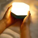 LED Kubuslamp 8x8x8 cm met Timer Nachtlampen