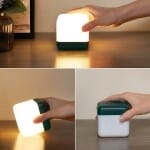 LED Kubuslamp 8x8x8 cm met Timer Nachtlampen