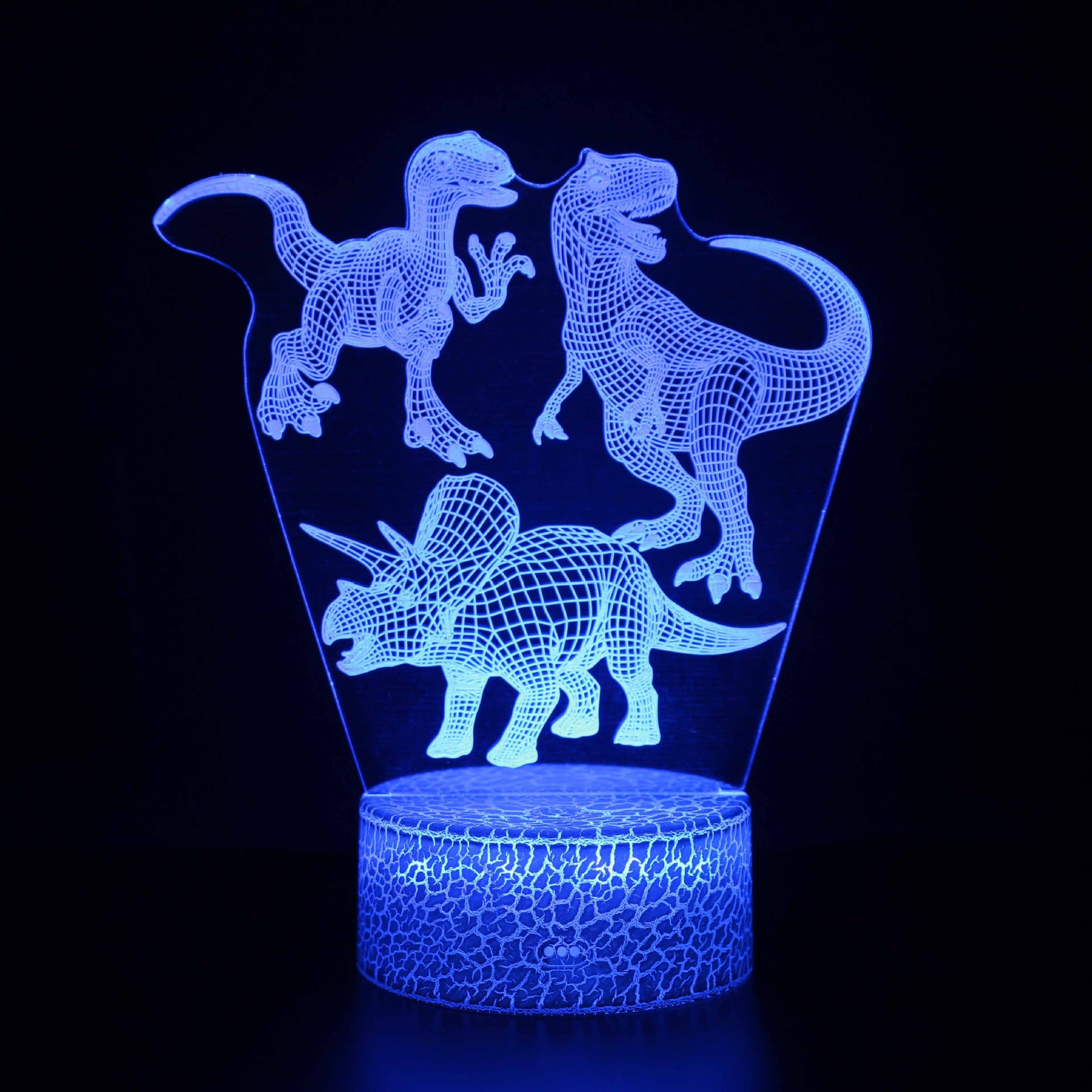 Led Lamp 3D Dinosaurus Voor Kinderen Nachtlampen