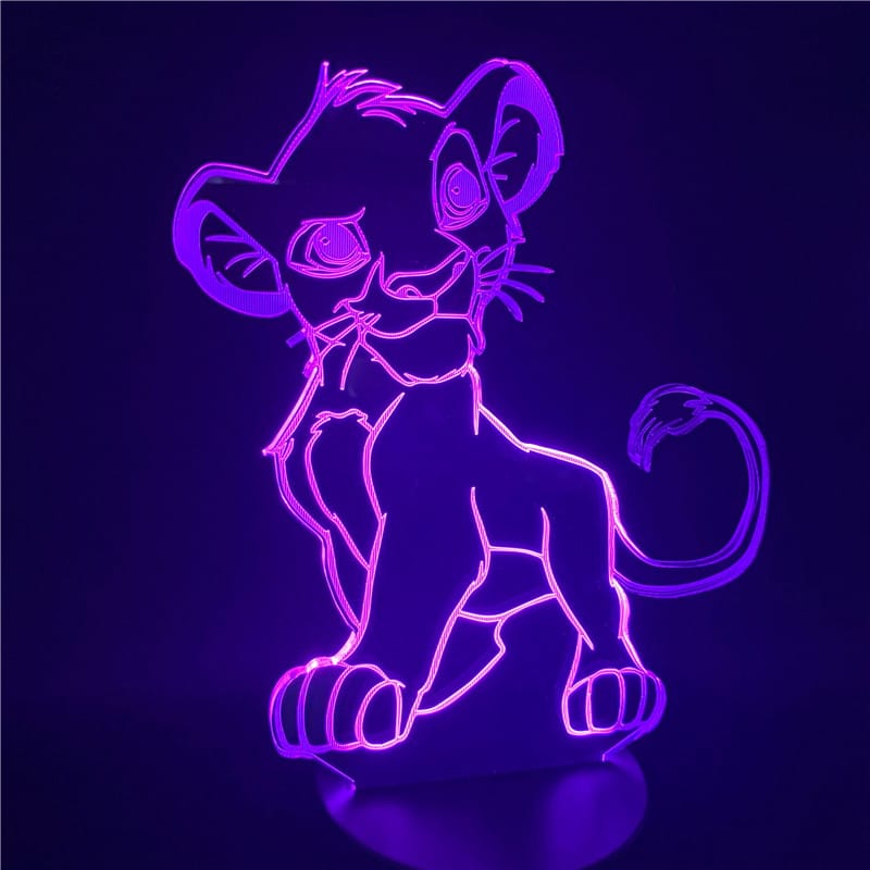 LED Leeuw Nachtkastlamp Met Sensor Nachtlampen