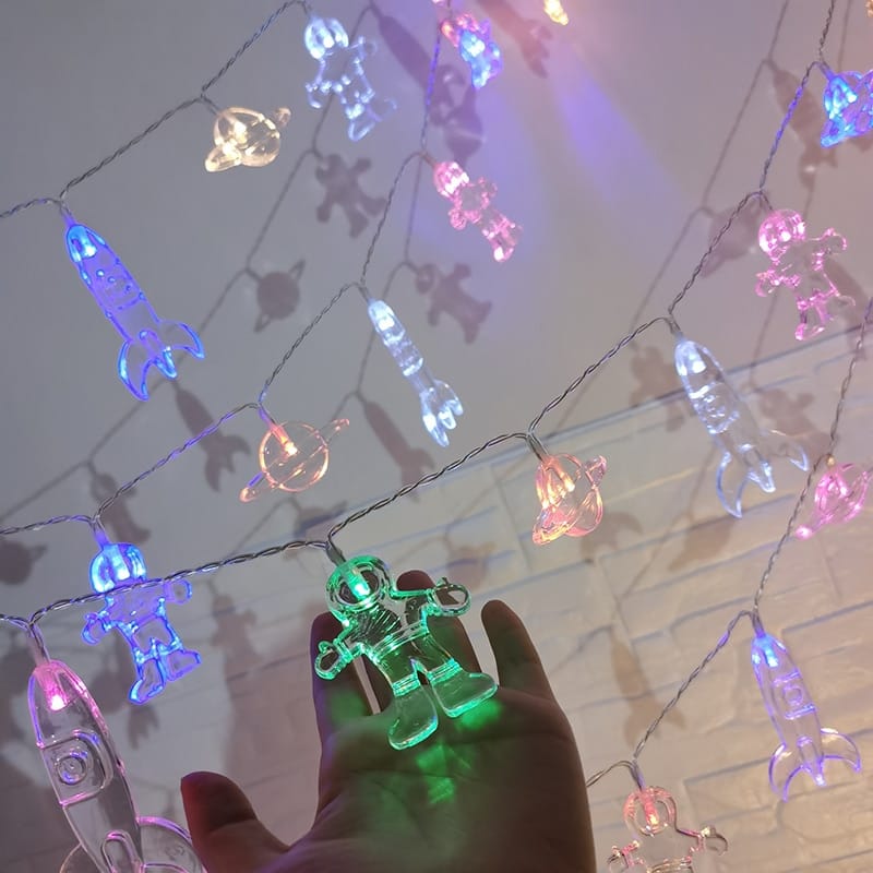 LED-Lichtsnoer 1.5m Kinderkamer Nachtlampen