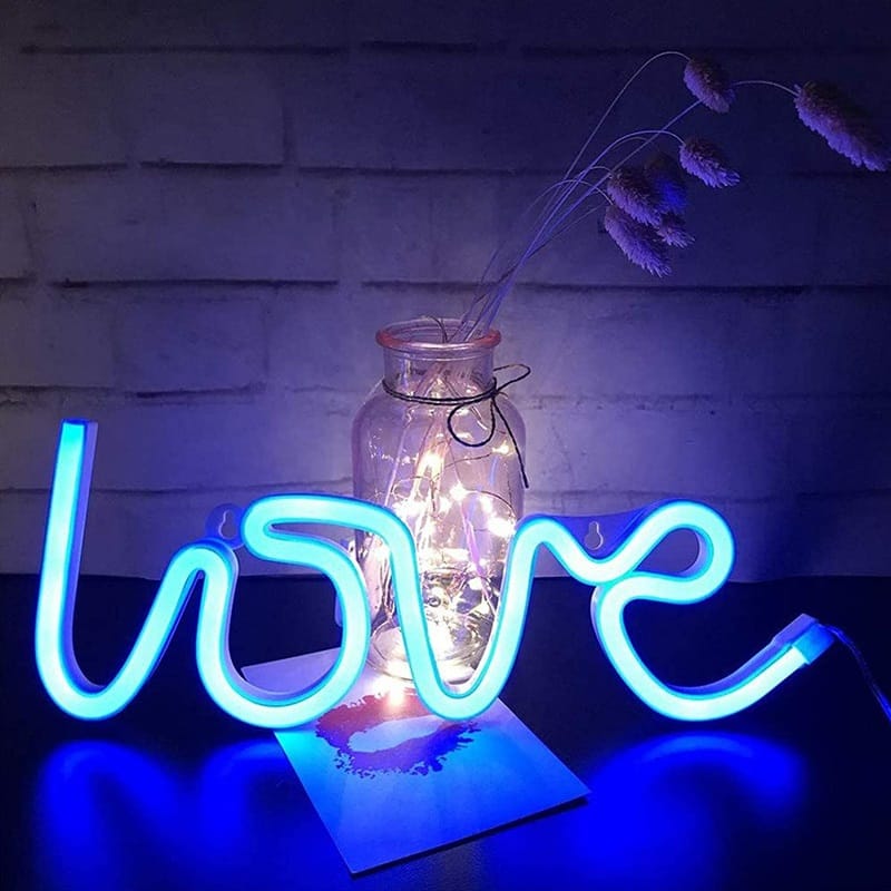 LED Liefde Neonlamp 35,5 x 13 cm Voor Moderne Slaapkamer Nachtlampen