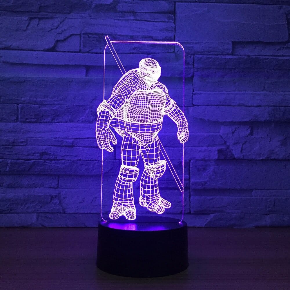 LED Ninja Turtle Nachtlampje 20 cm Nachtlampen