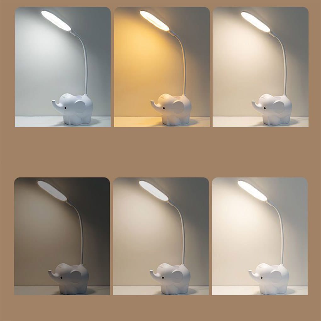 LED Olifant Tafellamp 44x8.5x6 cm Nachtlampen