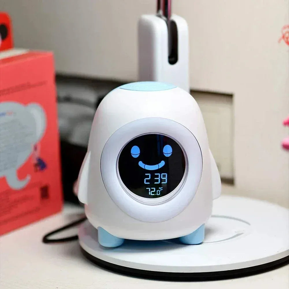 LED Pinguïn Wekker IceRise Nachtlampen