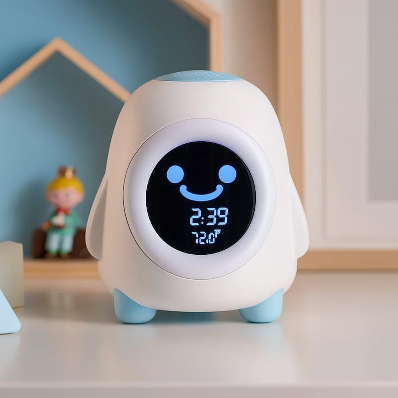 LED Pinguïn Wekker IceRise Nachtlampen