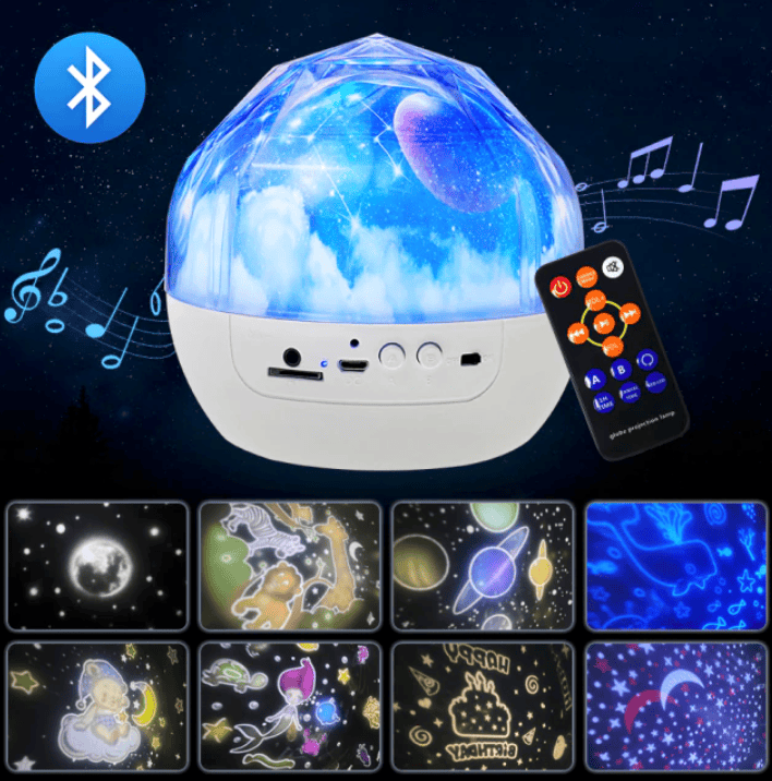 LED Projector Nachtlampje Muziek Nachtlampen