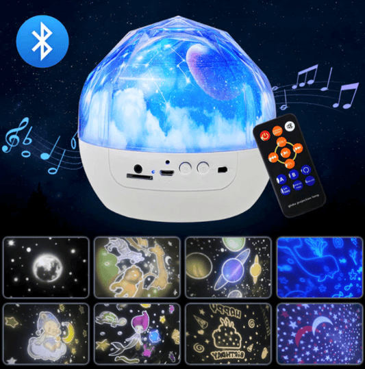 LED Projector Nachtlampje Muziek Nachtlampen