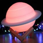 Led Saturnus Planeet Nachtlampje Nachtlampen