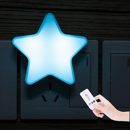 LED Stervormige Wandlamp Met Afstandsbediening Nachtlampen
