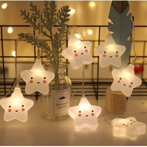 LED Stervormige Wandlamp Met Afstandsbediening Nachtlampen