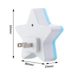 LED Stervormige Wandlamp Met Afstandsbediening Nachtlampen