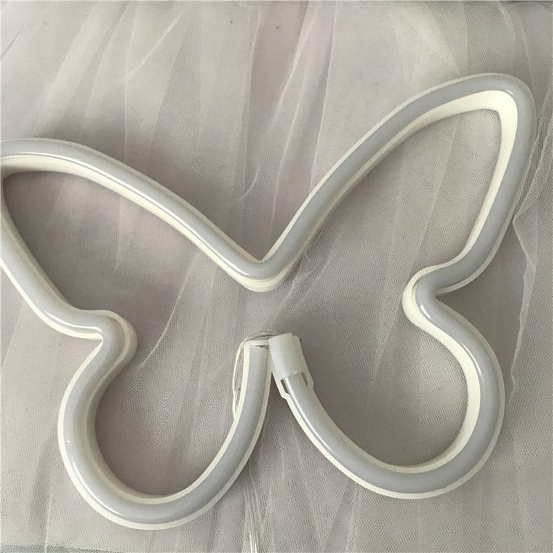 Led Vlinder Neonlamp Draagbare Lamp 22,5 x 16 x 2 cm Nachtlampen