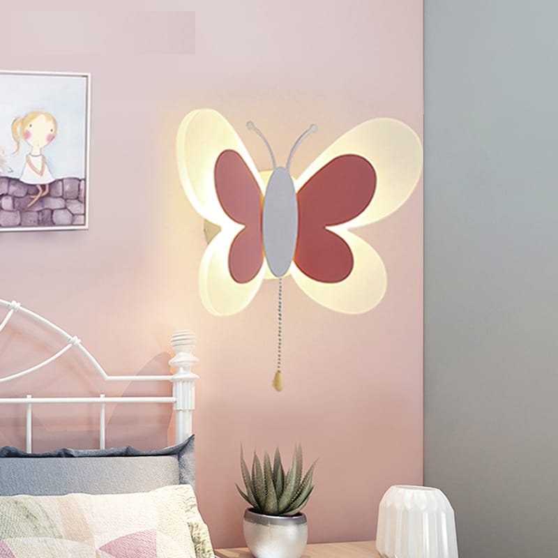 LED Vlinder Wandlamp 17x24 cm Nachtlampen