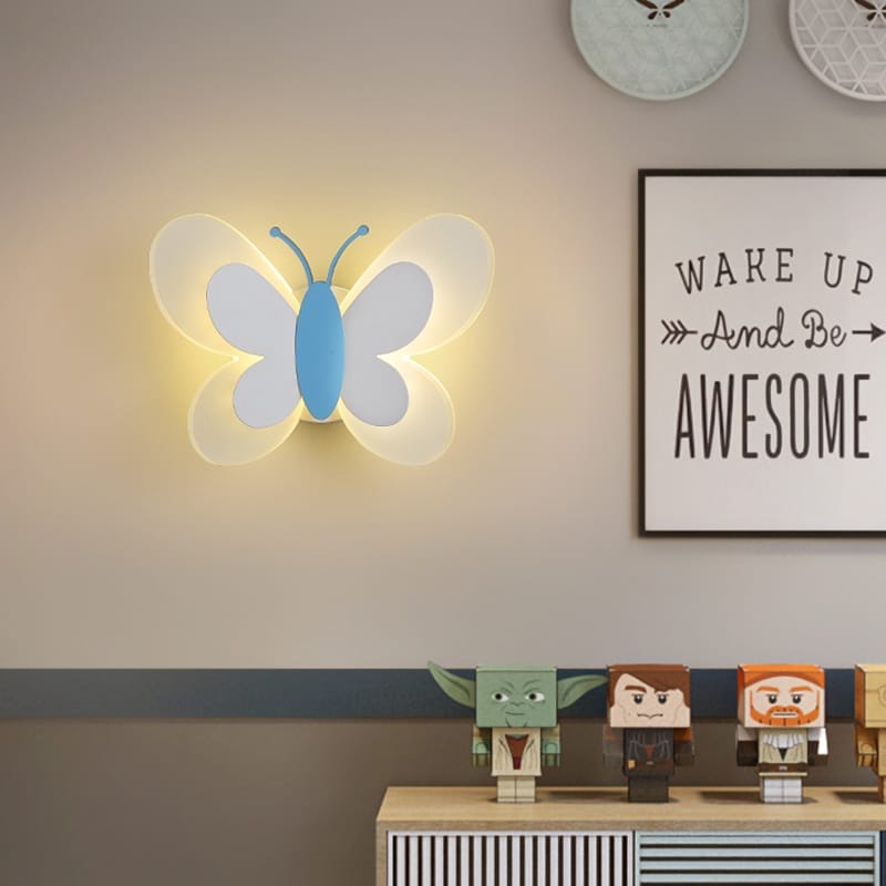 LED Vlinder Wandlamp 17x24 cm Nachtlampen