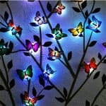LED Vlinderlamp 3,6x7x2 cm Nachtlampen