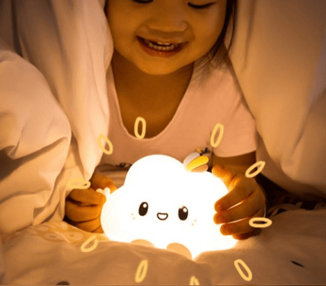 LED Wolk Lamp 44,4x9 cm Sensor Nachtlampen