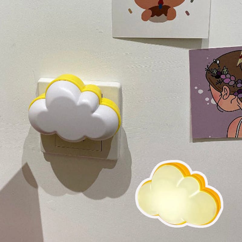 LED Wolk Nachtlampje Met Stekker Nachtlampen